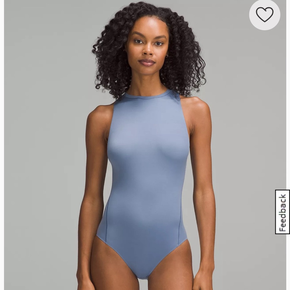 Wundermost Ultra-Soft Nulu High-Neck Sleeveless Bodysuit (NWT)